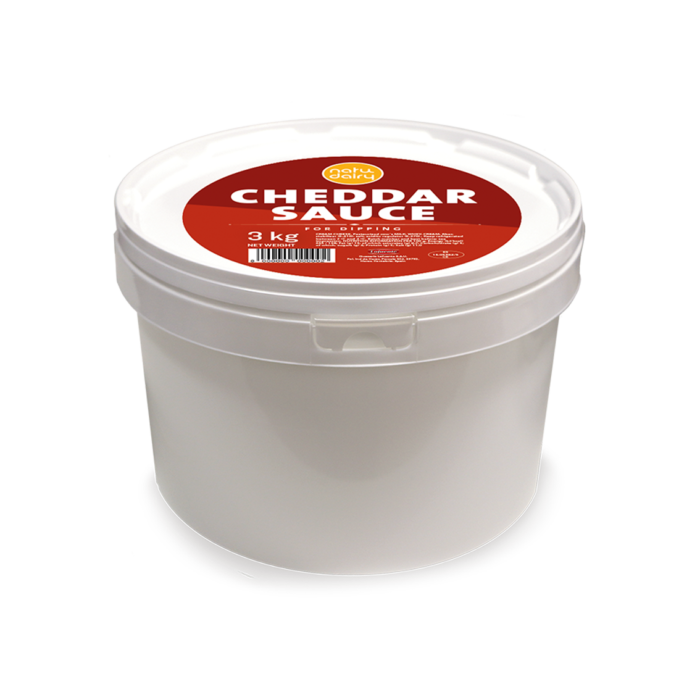 CHEDDAR SAUCE FOR DIPPING, 3Kg
