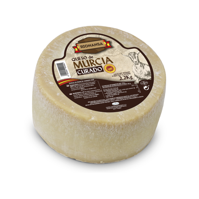 CURED GOAT CHEESE WHOLE PIECE, 2.2Kg